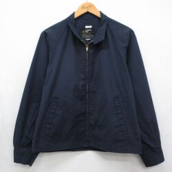 ロンドンフォグ 80s スイングトップジャケット ラグラン ネイビー L | 古着