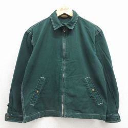 エディーバウアー 90s スイングトップジャケット グリーン レディースM相当 | 古着