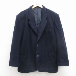 L★古着 ギャップ GAP 長袖 テーラード ジャケット メンズ 00年代 00s 紺 25nov27