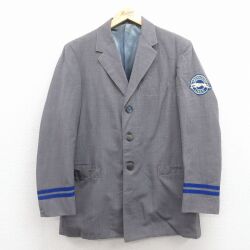 M★古着 長袖 ビンテージ テーラード ジャケット メンズ 60年代 60s GREYHOUND グレー 25dec15