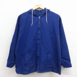 60s 長袖ジャケット ネイビー L | 古着