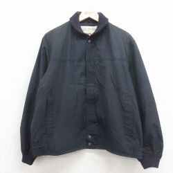 XL★古着 マックレガー 長袖 ビンテージ ジャケット メンズ 60年代 60s タロン 紺 内側ボア【spe】 26mar09