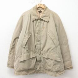 XL★古着 長袖 ビンテージ ダウン ジャケット メンズ 40年代 40s ラグラン ベージュ【spe】 26apr24