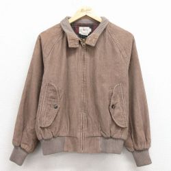 M★古着 ジェイクルー 長袖 コーデュロイ ジャケット メンズ 90年代 90s コットン ラグラン ベージュ 25dec03