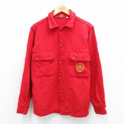 【20%OFF】60s ボーイスカウトジャケット レッド M | 古着