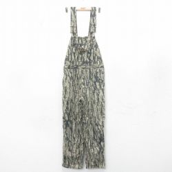 W38★古着 オーバーオール メンズ 90年代 90s USA製 ベージュ系他 カーキ 迷彩 24aug09 中古 ボトムス