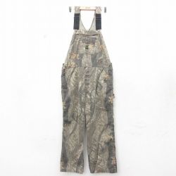 W44★古着 リバティ オーバーオール メンズ 00年代 00s 大きいサイズ ベージュ他 カーキ 迷彩 24nov12 中古 ボトムス