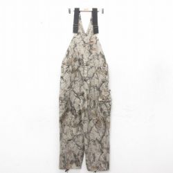 W40★古着 ウールリッチ WOOLRICH オーバーオール メンズ 00年代 00s 大きいサイズ コットン ベージュ系他 カーキ 24dec06 中古 ボトムス