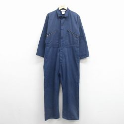W38★古着 ウォールズ Walls 長袖 ワーク ツナギ メンズ 80年代 80s USA製  26may08