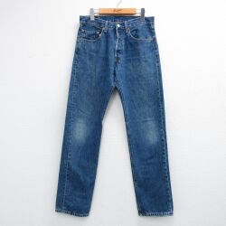リーバイス501 ジーンズ ネイビー W32 | 古着