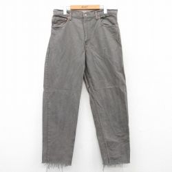 W36★古着 ジーンズ Levis リーバイス 550 メンズ 90年代 90s コットン USA製 グレー デニム 25mar28 中古 ボトムス ジーパン Gパン ロング パンツ
