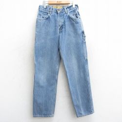 W31★古着 ジーンズ Levis リーバイス 550 メンズ コットン 紺 ネイビー デニム 25apr17 中古 ボトムス ジーパン Gパン ロング パンツ