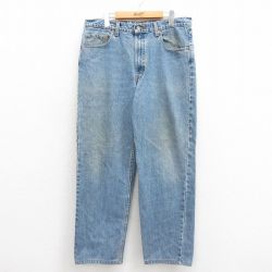 【50%OFF】リーバイス550 90s ジーンズ テーパード ネイビー W35 | 古着
