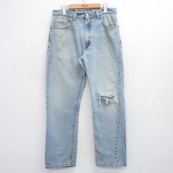 【50%OFF】リーバイス505 00s ジーンズ ネイビー W34 | 古着