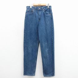 W31★古着 ジーンズ Levis リーバイス 550 メンズ 00年代 00s テーパード  25nov25