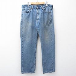 W36★古着 ジーンズ Levis リーバイス 505 メンズ コットン 紺 デニム 25nov26