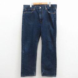 W38★古着 ジーンズ Levis リーバイス 505 メンズ 濃紺 デニム 26apr07
