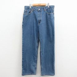 リーバイス505 ジーンズ ネイビー W36 | 古着