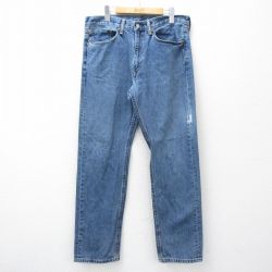 リーバイス505 ジーンズ ネイビー W34 | 古着