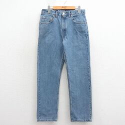 W31★古着 ジーンズ Levis リーバイス 505 メンズ 00年代 00s コットン カナダ製 紺 デニム【spe】 26apr28