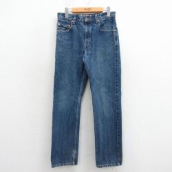 リーバイス505 00s ジーンズ ネイビー W31 | 古着