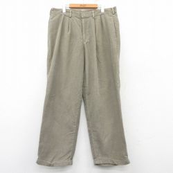 W39★古着 ドッカーズ コーデュロイ パンツ メンズ 緑系 グリーン 25mar08 中古 ボトムス ロング