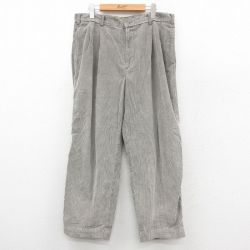 W35★古着 ドッカーズ コーデュロイ パンツ メンズ 太畝 グレー系 【spe】 25oct11 中古 ボトムス ロング