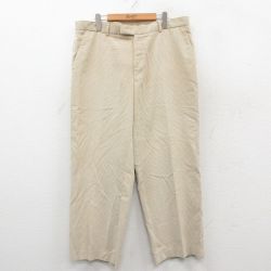 W36★古着 ペリーエリス コーデュロイ パンツ メンズ ベージュ カーキ 25oct11 中古 ボトムス ロング