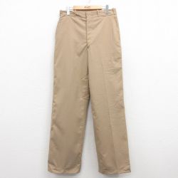 W32★古着 ビンテージ ミリタリー スラックス パンツ メンズ 60年代 60s ウール USA製 ベージュ カーキ 【spe】 25feb03 中古 ボトムス ロング