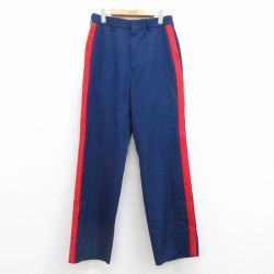 W30★古着 ミリタリー パンツ メンズ 00年代 00s USA製 紺他 ネイビー 25jul16 中古 ボトムス ロング