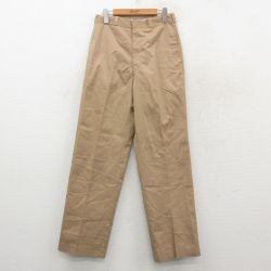 W29★古着 ビンテージ ミリタリー パンツ メンズ 70年代 70s USA製 ベージュ 26feb07