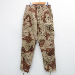 90s ミリタリーカーゴパンツ デザートカモ ベージュ W32 | 古着