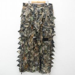 W34★古着 カベラス ハンティング パンツ メンズ 90年代 90s モッシーオーク USA製 ベージュ他 カーキ 迷彩 24jun10 中古 ボトムス ロング