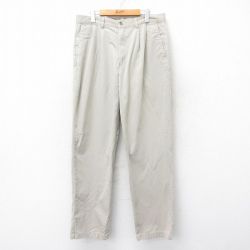 W35★古着 ドッカーズ パンツ メンズ コットン ベージュ カーキ 24nov06 中古 ボトムス ロング
