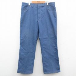 W40★古着 ラングラー Wrangler ジーンズ メンズ 90年代 90s 大きいサイズ USA製 紺 ネイビー デニム 24nov06 中古 ボトムス ジーパン Gパン ロング パンツ