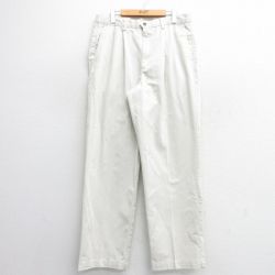 W34★古着 ドッカーズ パンツ メンズ 00年代 00s コットン 薄ベージュ カーキ 24nov07 中古 ボトムス ロング