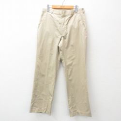 【50%OFF】W31★古着 パンツ メンズ 80年代 80s USA製 タロン ベージュ カーキ 24dec11 中古 ボトムス ロング