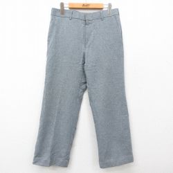 W31★古着 リーバイス Levis アクション スラックス パンツ メンズ 90年代 90s スタプレ グレー 【spe】 24dec14 中古 ボトムス ロング