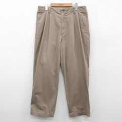 W36★古着 ドッカーズ チノ パンツ チノパン メンズ 00年代 00s コットン ベージュ カーキ 24dec17 中古 ボトムス ロング