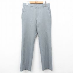 W32★古着 リーバイス Levis アクション スラックス パンツ メンズ 90年代 90s グレー 24dec18 中古 ボトムス ロング