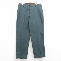 W36★古着 レッドキャップ ワーク パンツ メンズ 00年代 00s 緑系 グリーン 24dec19 中古 ボトムス ロング