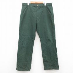【20%OFF】W37★古着 カベラス ナイロン パンツ メンズ 90年代 90s USA製 緑 グリーン 24dec19 中古 ボトムス ロング