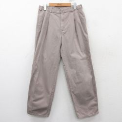 W32★古着 ドッカーズ パンツ メンズ 90年代 90s コットン ベージュ系 カーキ 25jan30 中古 ボトムス ロング