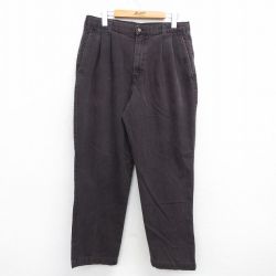 W35★古着 ドッカーズ パンツ メンズ 00年代 00s コットン 紺 ネイビー 25feb03 中古 ボトムス ロング