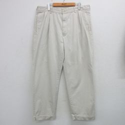 W37★古着 ラルフローレン Ralph Lauren ブランド チノ パンツ チノパン メンズ HAMMOND コットン ベージュ カーキ 25feb05 中古 ボトムス ロング