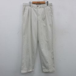 W36★古着 ドッカーズ チノ パンツ チノパン メンズ 00年代 00s コットン ベージュ カーキ 25feb05 中古 ボトムス ロング