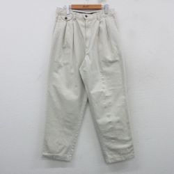 W31★古着 ドッカーズ チノ パンツ チノパン メンズ コットン ベージュ カーキ 25feb05 中古 ボトムス ロング