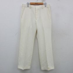W33★古着 リーバイス Levis アクション スラックス パンツ メンズ 80年代 80s タロン 生成り 25feb05 中古 ボトムス ロング