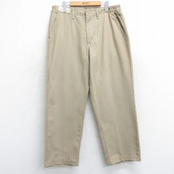 W36★古着 レッドキャップ ワーク パンツ メンズ 00年代 00s ベージュ カーキ 25feb08 中古 ボトムス ロング