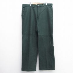 W40★古着 CODET パンツ メンズ 90年代 90s ウール カナダ製 緑 グリーン 25feb12 中古 ボトムス ロング